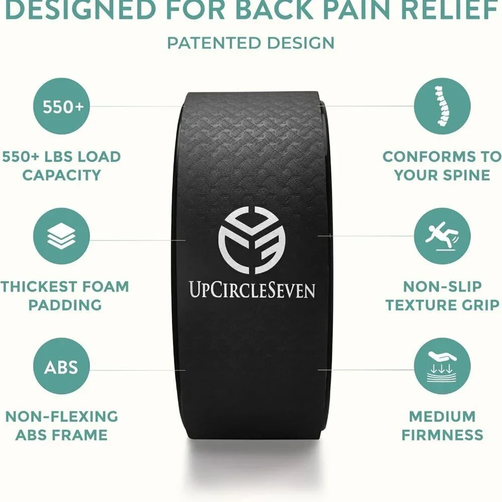 UpCircleSeven Fix Your Back Roller & Yoga Wheel - Picture 4 of 10